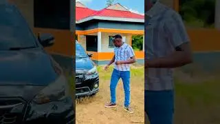 Nicholas Kioko showing off his new car 
