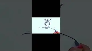 OWL drawing could be so fascinating #thesketcher #drawing #howtodraw