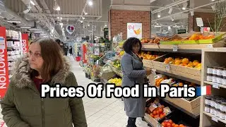 Prices Of Food in Paris, France || How much Can You Spend On Food In Paris🇫🇷❤️