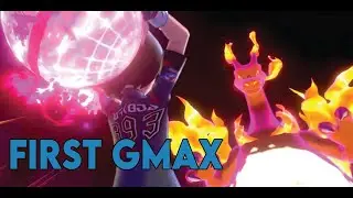 Pokemon Shield Catching My First GMax