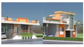 2 Side front wall plaster finish / #construction #homedesign #design #civil