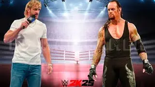 WWE 2K25 - Undertaker vs Logan Paul | Iron Man Match at Backlash
