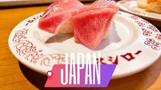Amazing Japanese Conveyor Belt SUSHI SUSHIRO (Chain store in Japan)