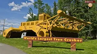 Amazing Technology , world Largest Tree Crusher