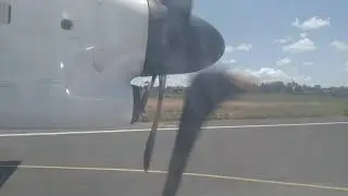 SpiceJet Hubli to Mumbai flight Takeoff from Hubballi Airport