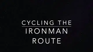 Cycling the Ironman Route in Tenby