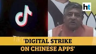 'Digital strike to secure data of Indians': RS Prasad on banning Chinese apps