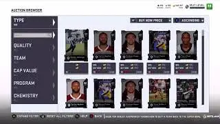 Auction block series!! Upgrading my whole offense!! Who will we pick up??? Madden 19 ultimate team!