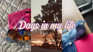 Few days in my life 🎀 | First Vlog