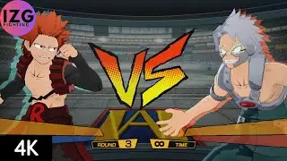 Eijiro Kirishima Vs Tetsutetsu Tetsutetsu (Hardest AI) | My Hero One&rsquo;s Justice 2