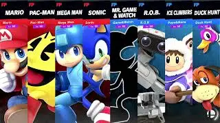 Super Smash Bros Ultimate Amiibo Fights Request Legends vs Retro