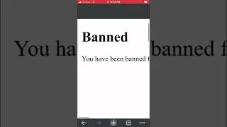 I got banned from Omegle