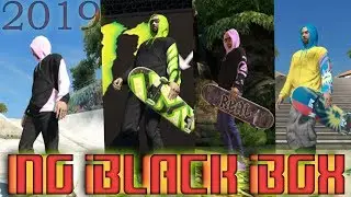 Skate 3: New Hoodie Glitch 2019 (Pink, Green, Purple)