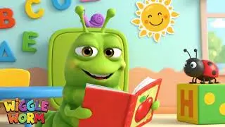 Wiggle Worm Goes to School! 🍎 Fun Learning & ABC Song for Kids | Wiggle High Wiggle Low
