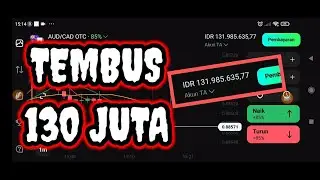 Tembus 130 JUTA || Tutorial cara trading olymptrade 2025
