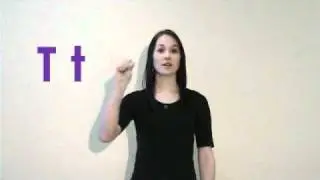 Alphabet Phonics in American Sign Language (Canadian version)