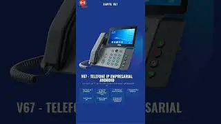 Telefone IP V67 com V&iacute;deo Fanvil #lojamundi #fanvil #telefoneip #telefoniaip #aparelhoip