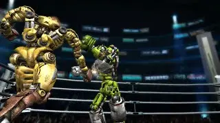 REAL STEEL THE VIDEO GAME - SCRAPBOT vs MIDAS