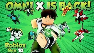 OMNI X IS BACK!? The best roblox game in roblox is back? #roblox #ben10