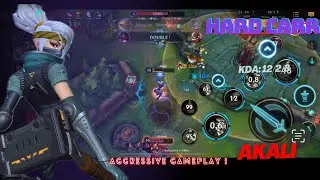 12 KILL AKALI VS FIZZ MID LANE | HARD CARRY | TOP 2 RAMMUS | BUILD AND RUNES | GUIDE AKALI