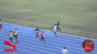 Yohan Blake edges Delano Williams in 200m