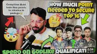 Spero on Can godlike still qualify for finals 😱😱😱😱🥺🥺🥺after elimination 😭😭😭