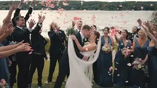 Colin & Kelsey's Love Story Wedding | Walloon Lake Country Club Wedding Videographer |