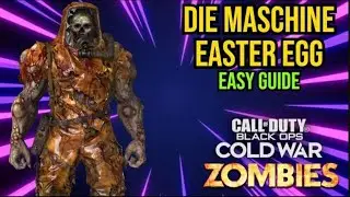 *DIE MASCHINE FULL EASTER EGG GUIDE* Black ops Cold War Zombies