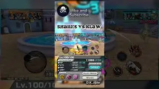 Shanks vs Klaw 🔥 Funny moments 😭🥀 #onepiecebountyrush #onepiece #opbr #bountyrush #d