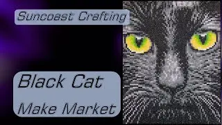 Black Cat with Glow in the Dark Eyes, Make Market