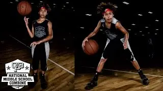 Ty Virgil FLASHES HANDLES & JUMPER at 2017 CP3 NMSC Camp