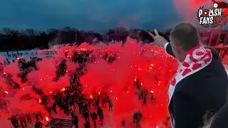 Prezydent Karol Nawrocki z kibicami na Wałach Jasnogórskich (10.01.2026)