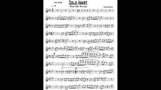 Cold Heart- Elton John & Dua Lipa Partitura Sax tenor Sheet Music