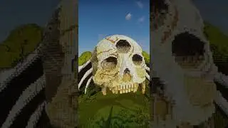 BLACK CLOVER DEMON SKULL || MINECRAFT TIMELAPSE