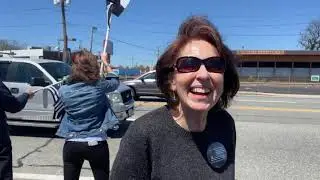 Back the Blue rally in Warwick Rhode Island