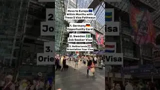 Europe Visa Guide: Relocate in Months with These 5 Visa Options (Germany, UK, Sweden & More!)