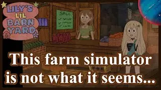 Helping Lily's friend with her farm in this totally normal flash game!  - Lily's Lil Barnyard