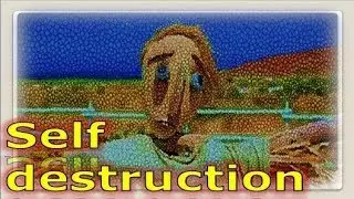 poem english : self destruction