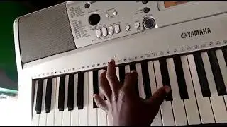 how to use your left hand on  F -  sharp, mosty when playing worship songs