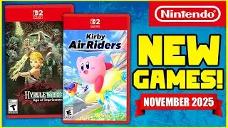 BEST NEW Switch 2 Games Coming November 2025!