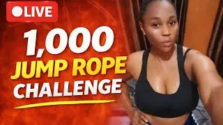 LIVE: 1,000 Jump Rope Session &mdash; Join Me 💪