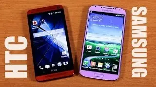 HTC One vs Samsung Galaxy S4 Что Актуальнее?