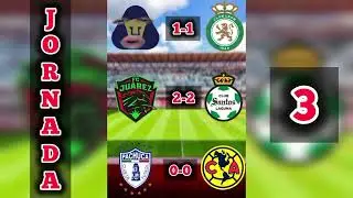 QUE LE PASA AL AMÉRICA??/DOMINGO DE EMPATES #danjesgol #ligamx #pumas #pachuca #santos #juarez #leon