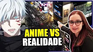 CHEGUEI EM SHIBUYA! 🔥 Jujutsu Kaisen na vida real!