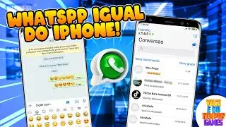 WhatsApp Branco Igual do Iphone Anti-Ban Atualizado 2020!