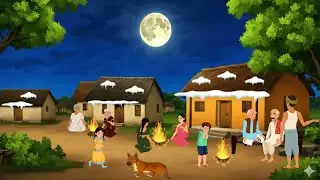 गरीब लक्कड़हारे की चतुराई । Gareeb lakkarhara ki chaturai । Village story। #moralstories 
