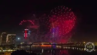 VATROMET ZA DAN DRŽAVNOSTI SRBIJE - SRETENJE 15.02.2024. BEOGRAD