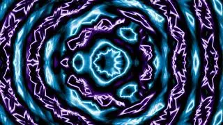 Futuristic Blue Purple Tunnel Circles Stripes Motion Background Live Wallpaper 4k  Screensaver UHD