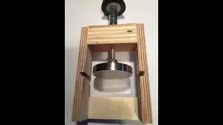 Tamper Press. A simple approach for making your own tabletop tamper station.