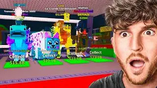I Stole 100 Of The RAREST Brainrots